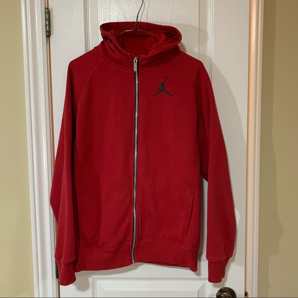 Jordan Nike Zip Up Hoodie